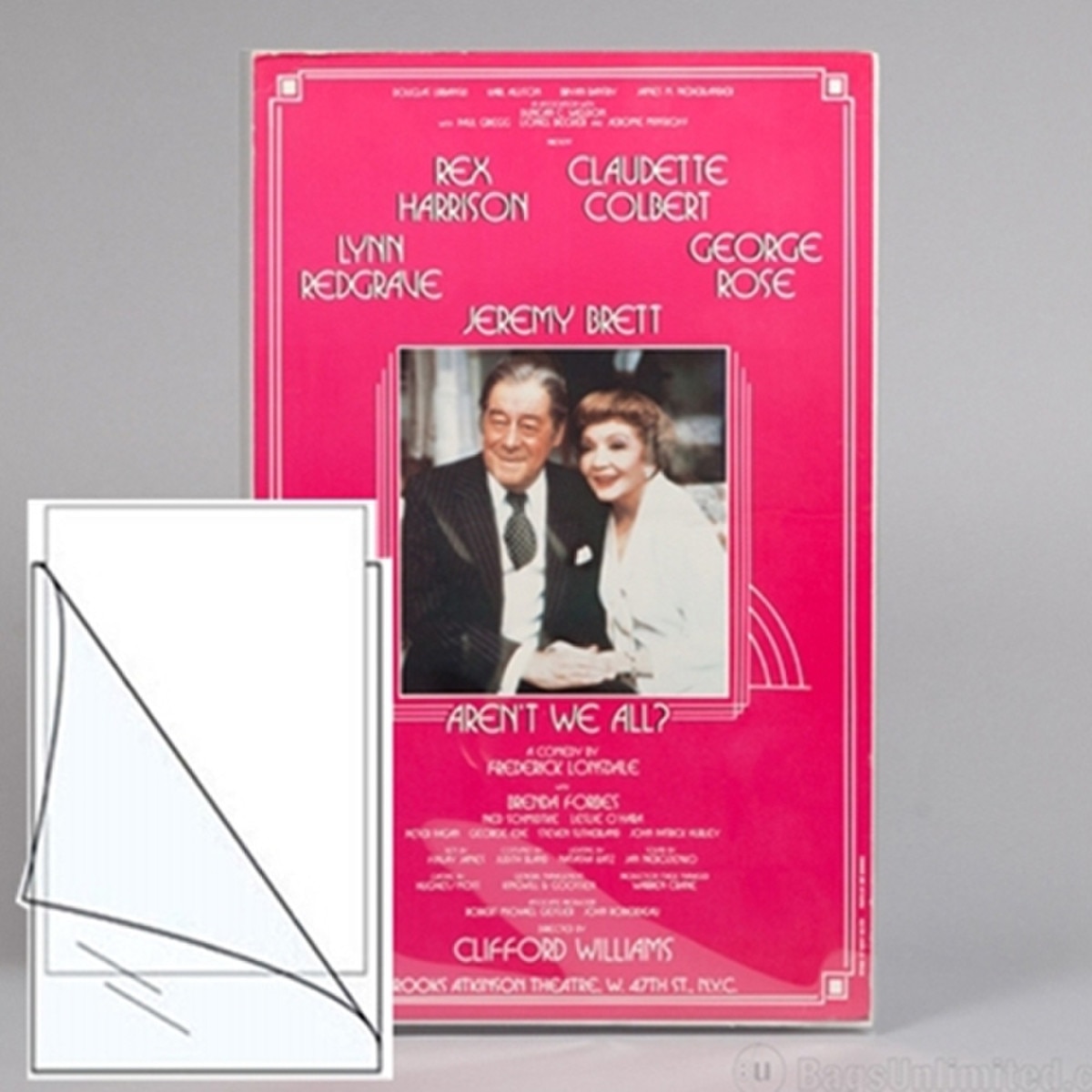 Polyester L-SLEEVES for Window Card